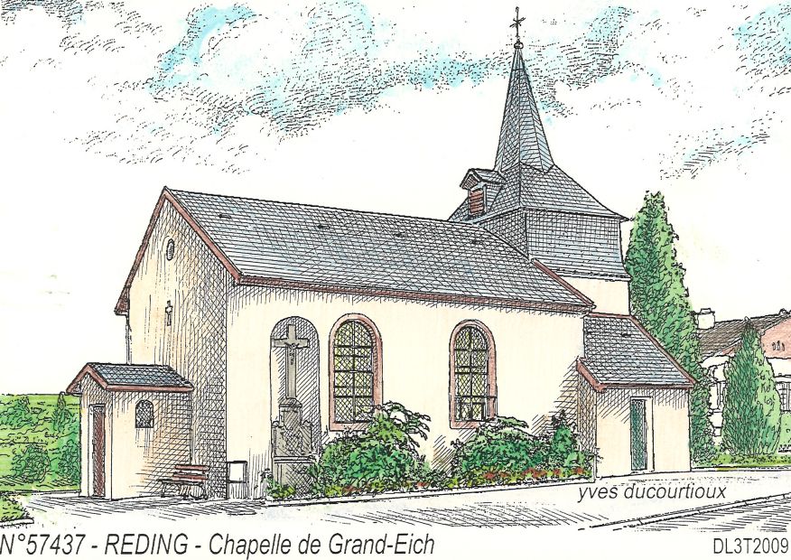 N 57437 - REDING - chapelle de grand eich