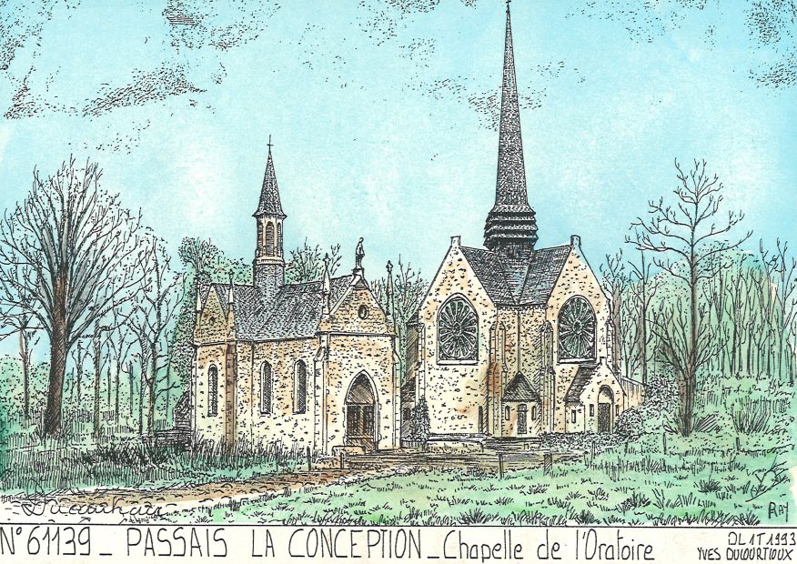 N 61139 - PASSAIS LA CONCEPTION - chapelle de l oratoire