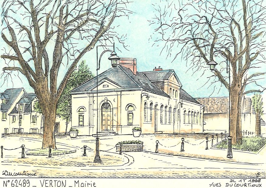 N 62489 - VERTON - mairie