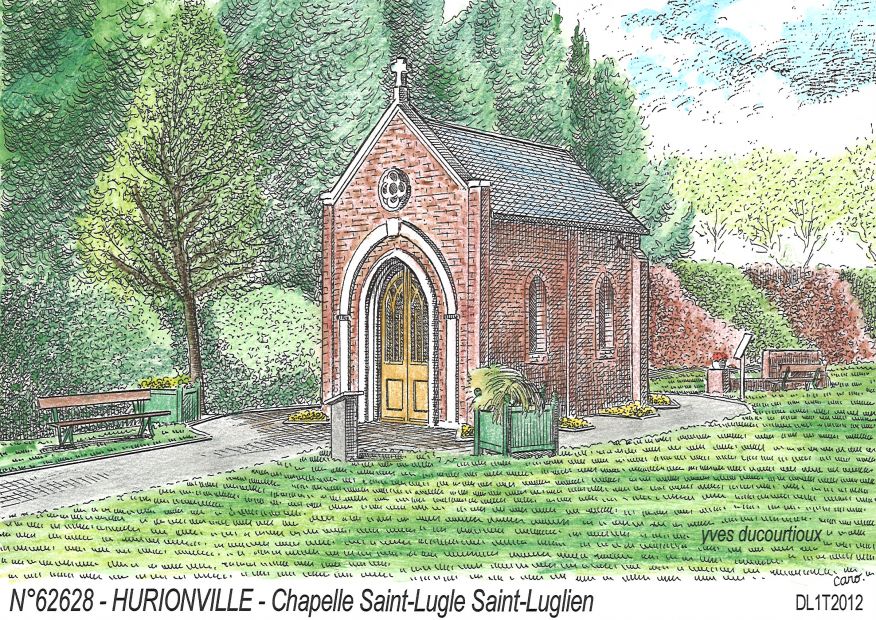 N 62628 - LILLERS - chapelle de hurionville