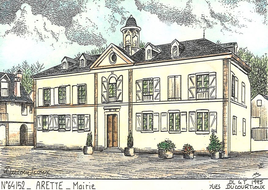 N 64152 - ARETTE - mairie
