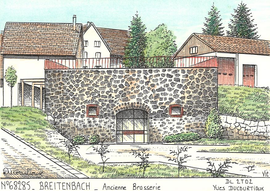 N 68285 - BREITENBACH - ancienne brasserie