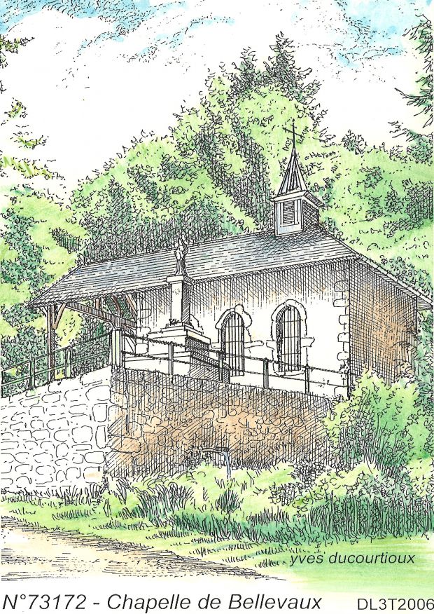 N 73172 - ECOLE - chapelle de bellevaux