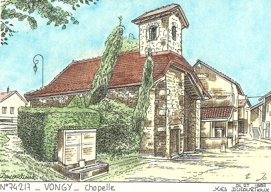 N 74217 - VONGY - chapelle
