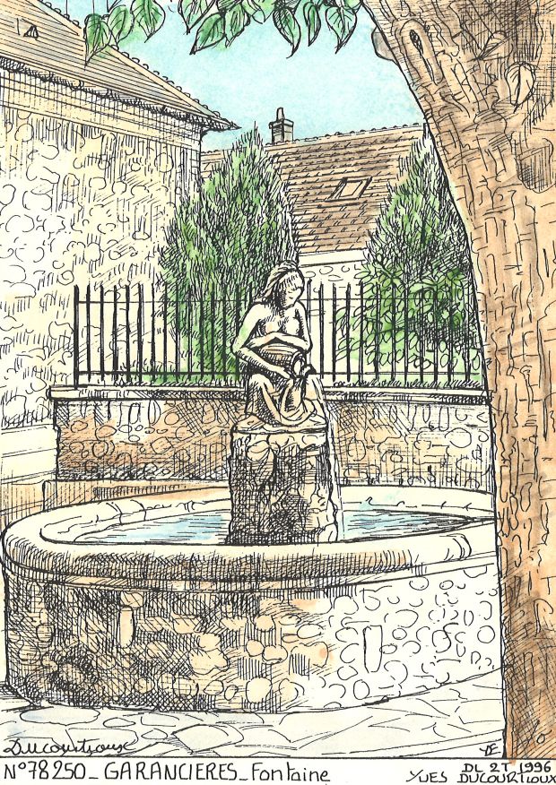 N 78250 - GARANCIERES - fontaine