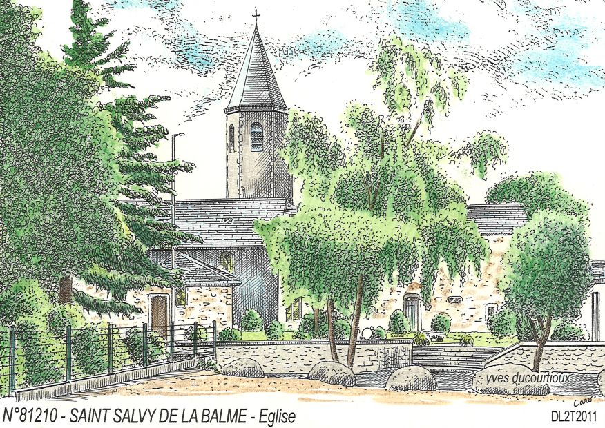 N 81210 - ST SALVY DE LA BALME - glise