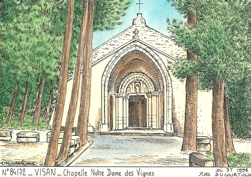 N 84172 - VISAN - chapelle notre dame des vignes
