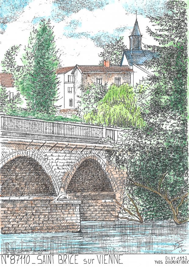 N 87110 - ST BRICE SUR VIENNE - vue