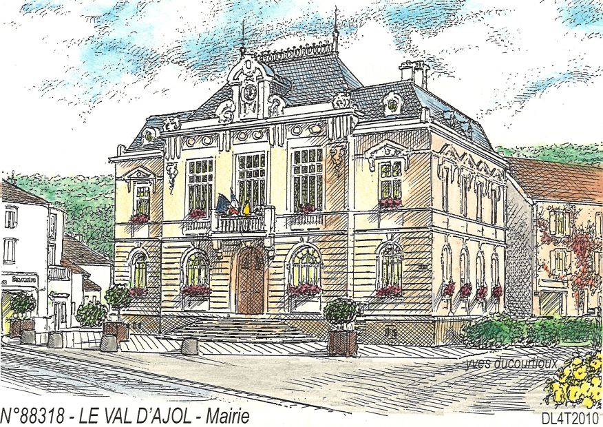 N 88318 - LE VAL D AJOL - mairie