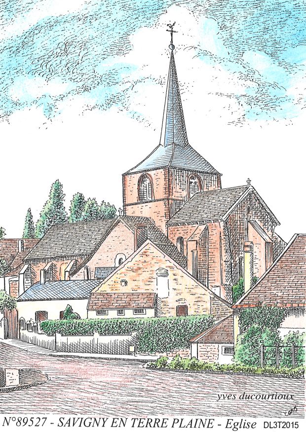 N 89527 - SAVIGNY EN TERRE PLAINE - glise