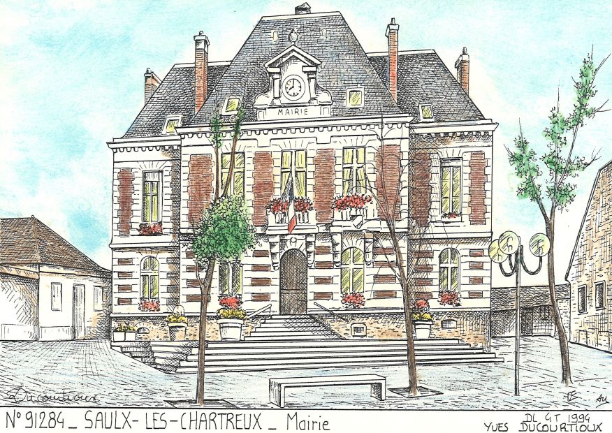 N 91284 - SAULX LES CHARTREUX - mairie