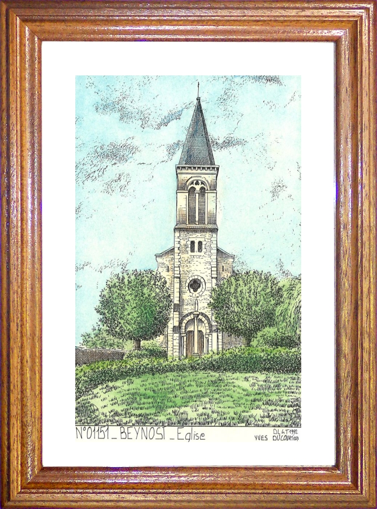 N 01151 - BEYNOST - église