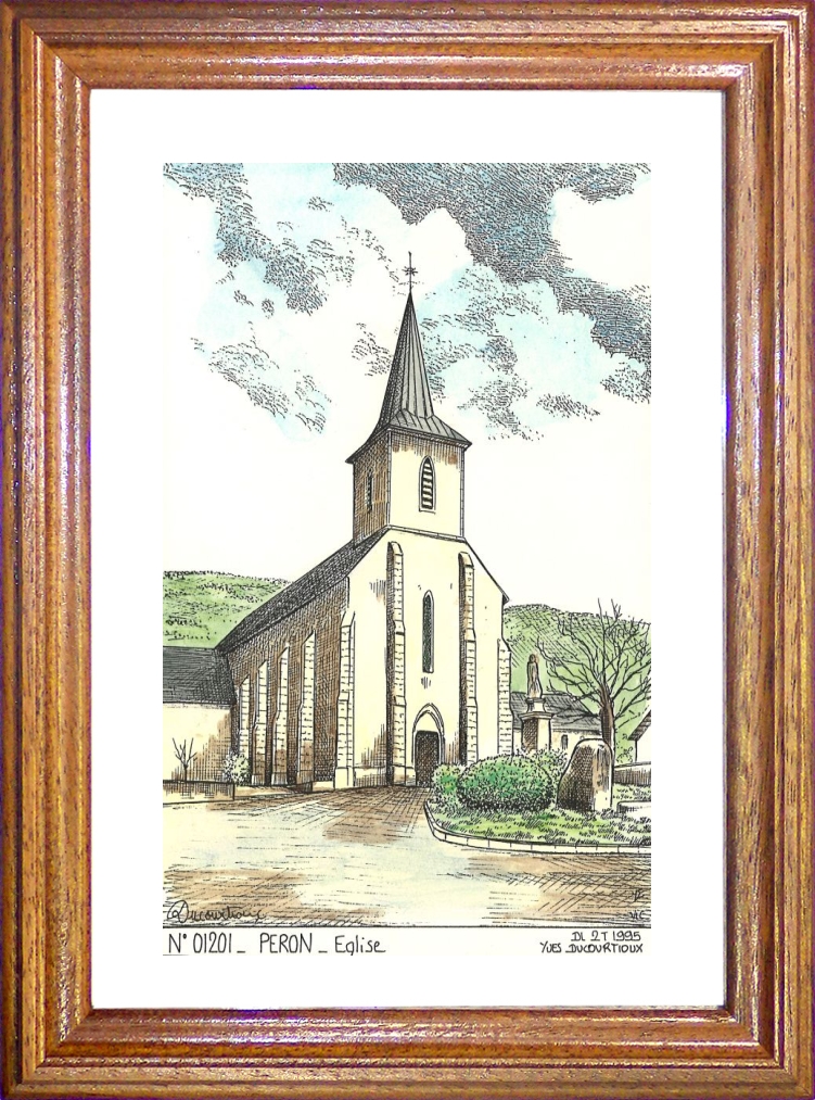 N 01201 - PERON - église