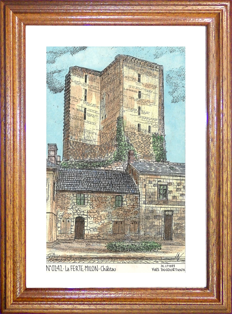 N 02042 - LA FERTE MILON - château