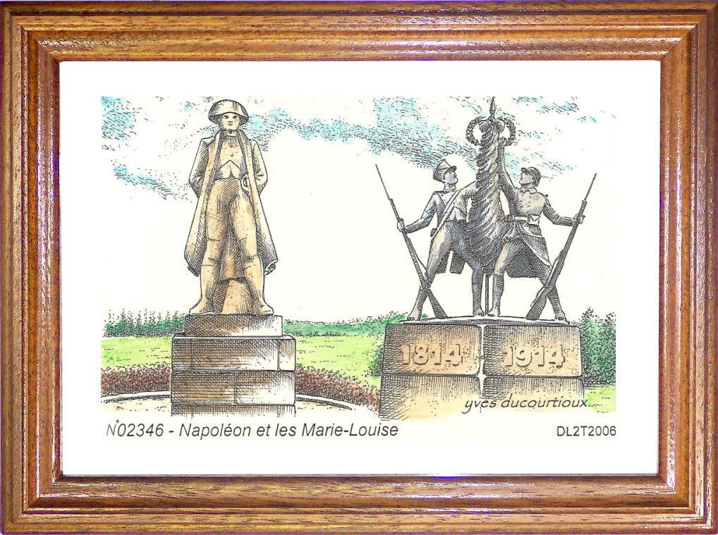 N 02346 - CORBENY - napoléon et les marie louise