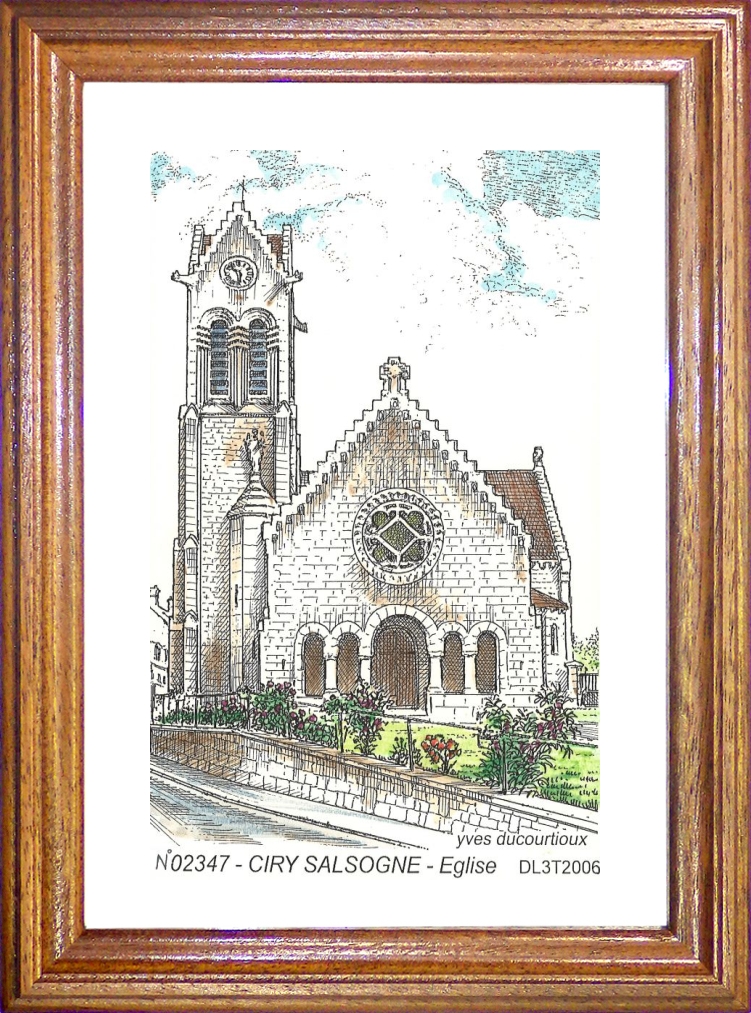 N 02347 - CIRY SALSOGNE - église