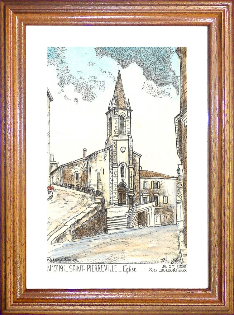 N 07191 - ST PIERREVILLE - église