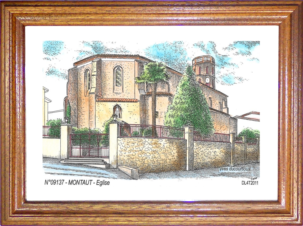 N 09137 - MONTAUT - église