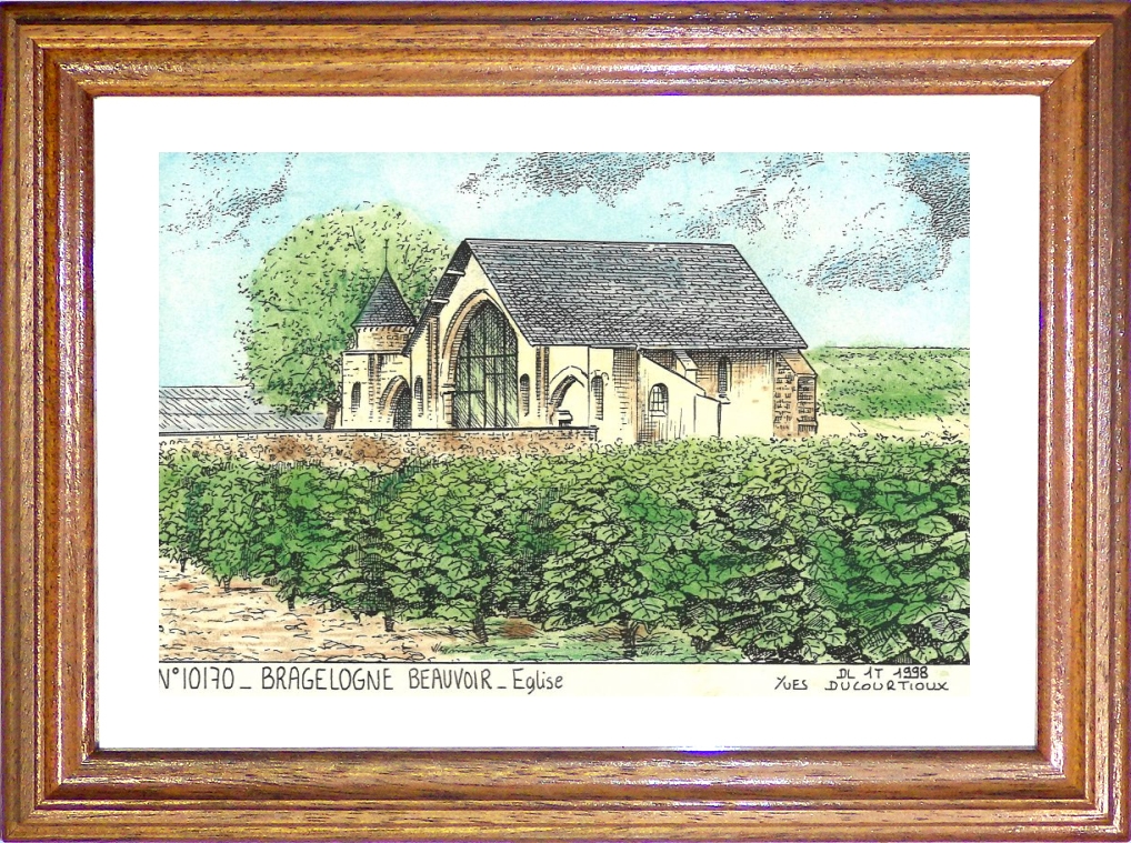 N 10170 - BRAGELOGNE BEAUVOIR - église