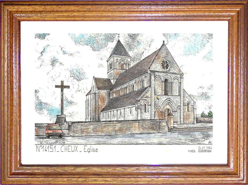 N 14151 - CHEUX - église