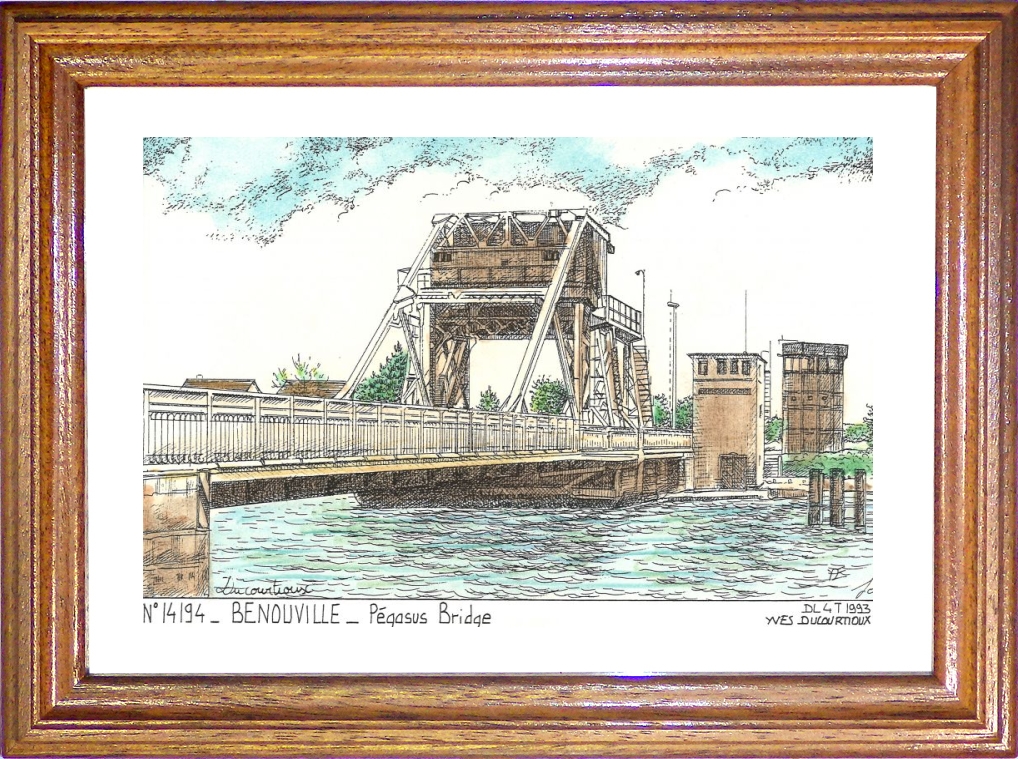 N 14194 - BENOUVILLE - pégasus bridge