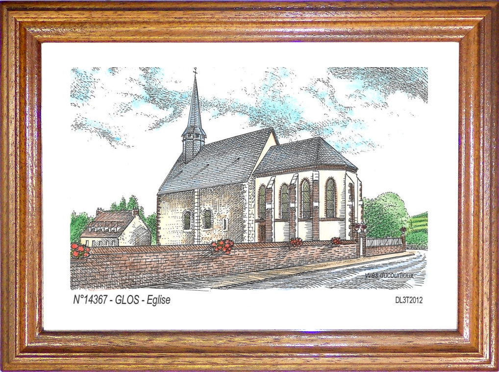 N 14367 - GLOS - église