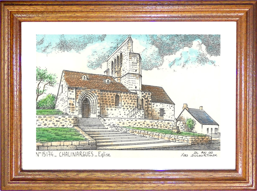 N 15174 - CHALINARGUES - église