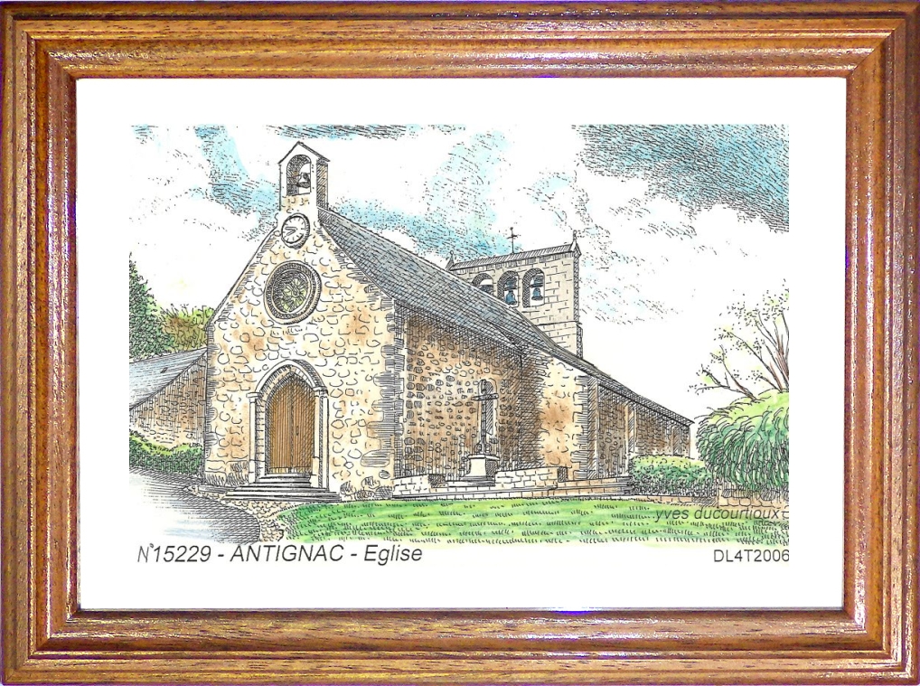 N 15229 - ANTIGNAC - glise