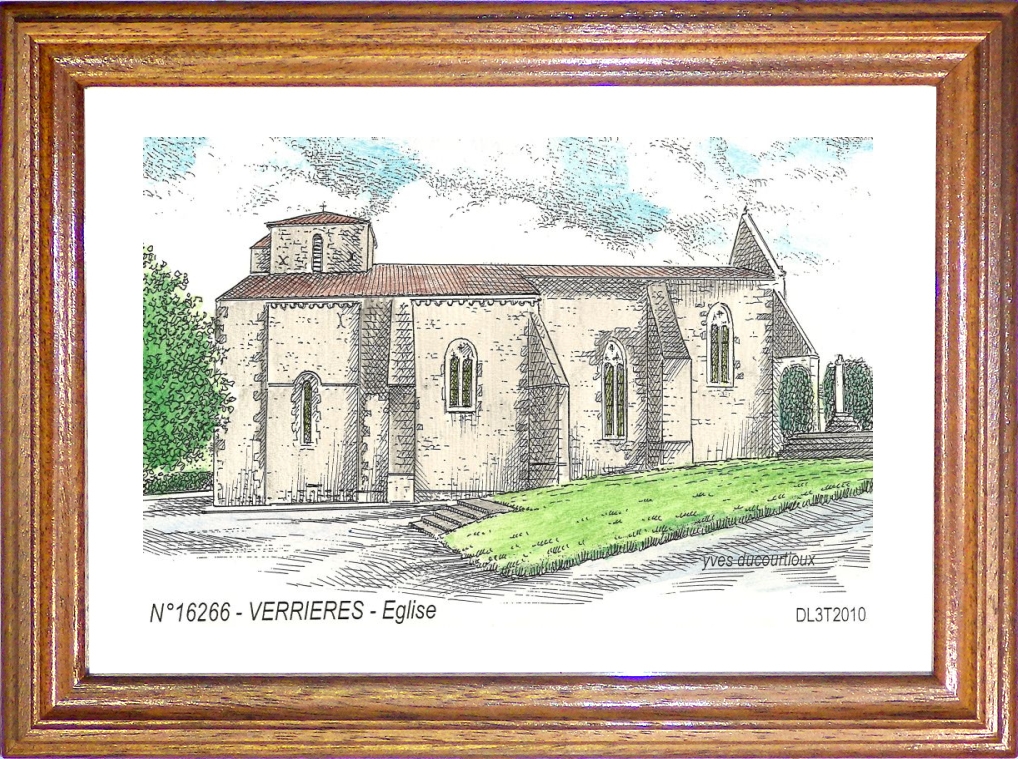 N 16266 - VERRIERES - église