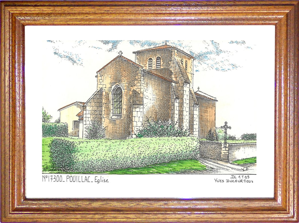 N 17300 - POUILLAC - église