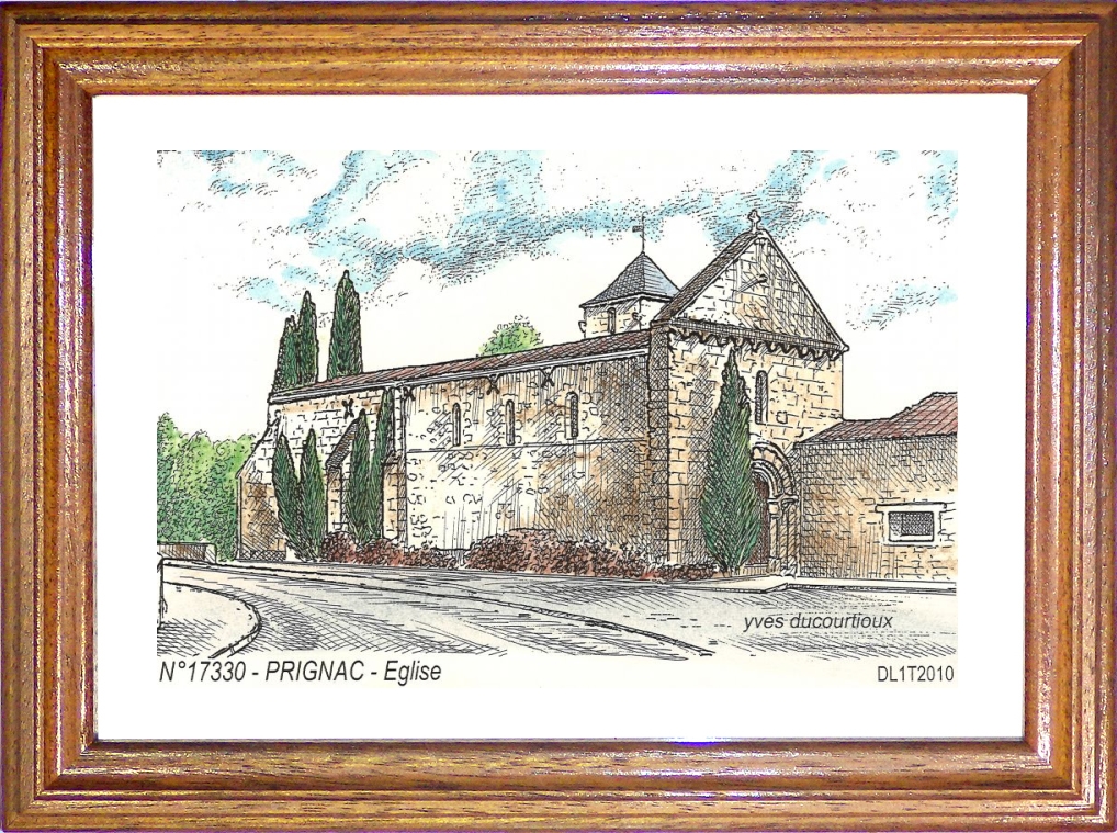 N 17330 - PRIGNAC - église