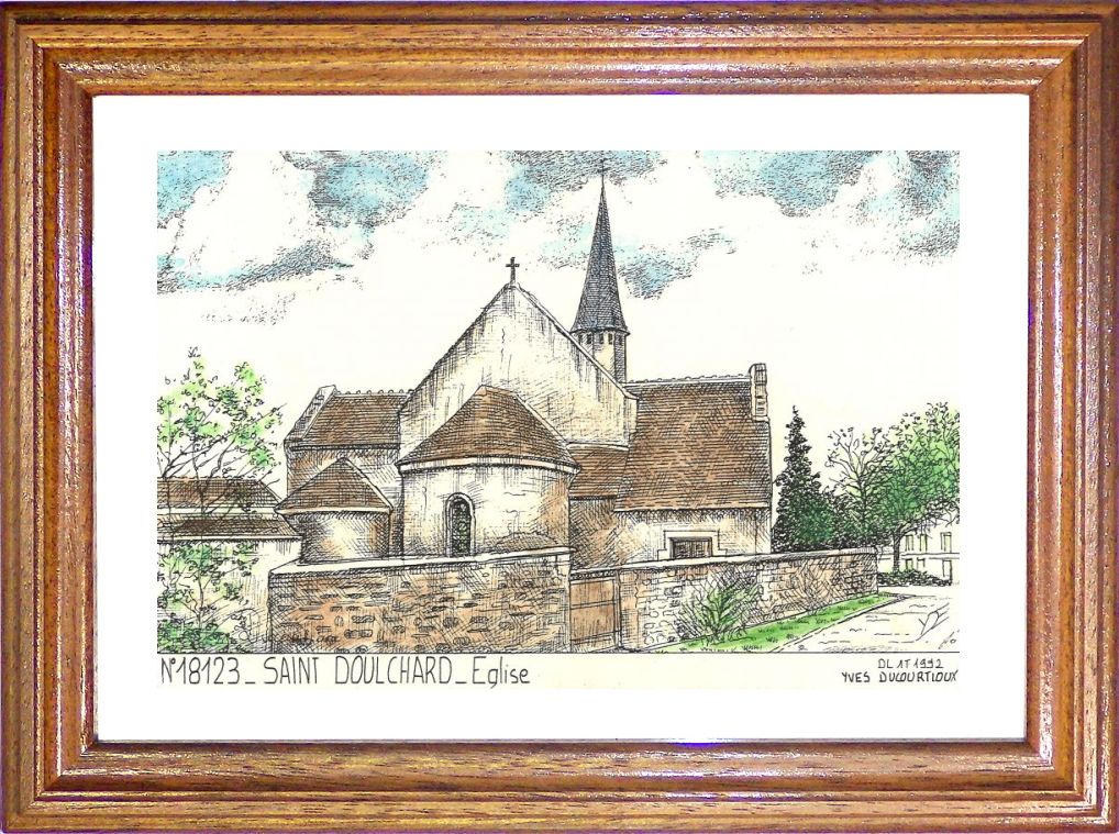 N 18123 - ST DOULCHARD - église