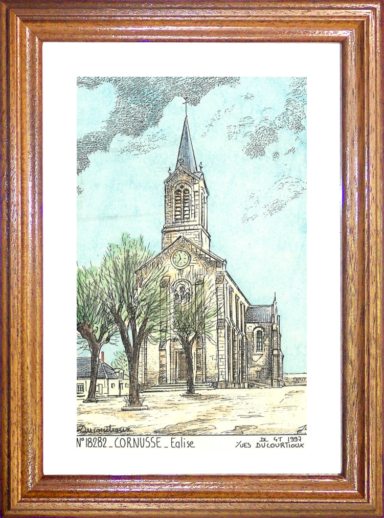 N 18282 - CORNUSSE - église
