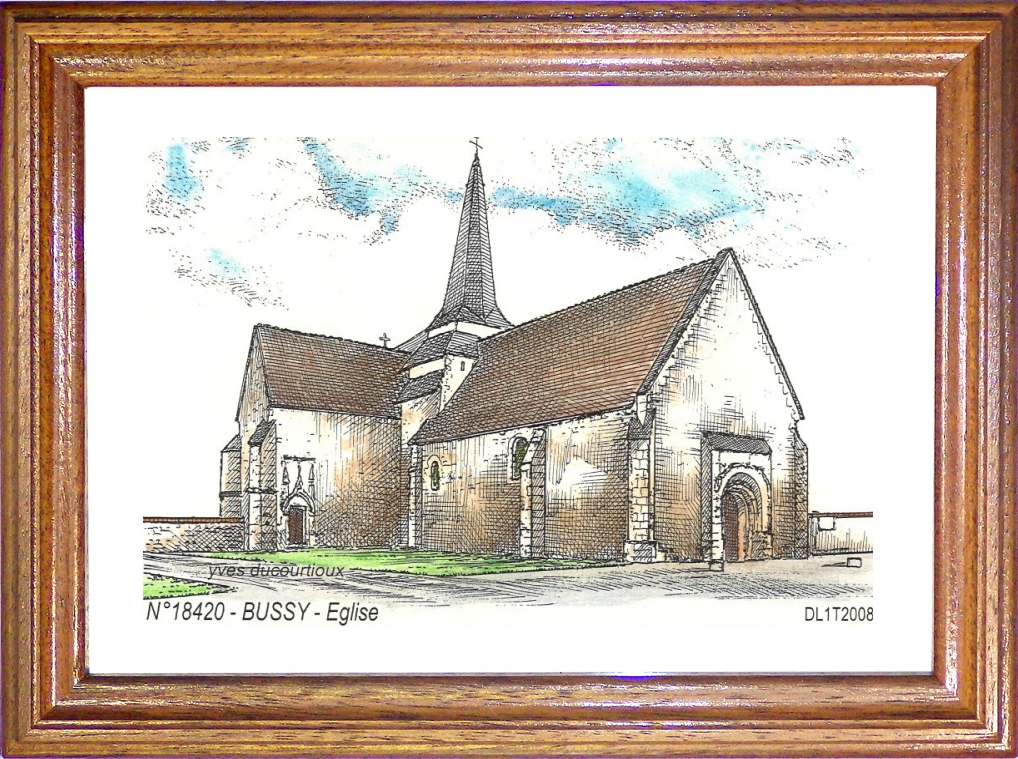 N 18420 - BUSSY - église