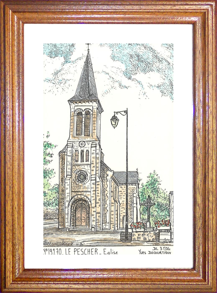 N 19270 - LE PESCHER - église
