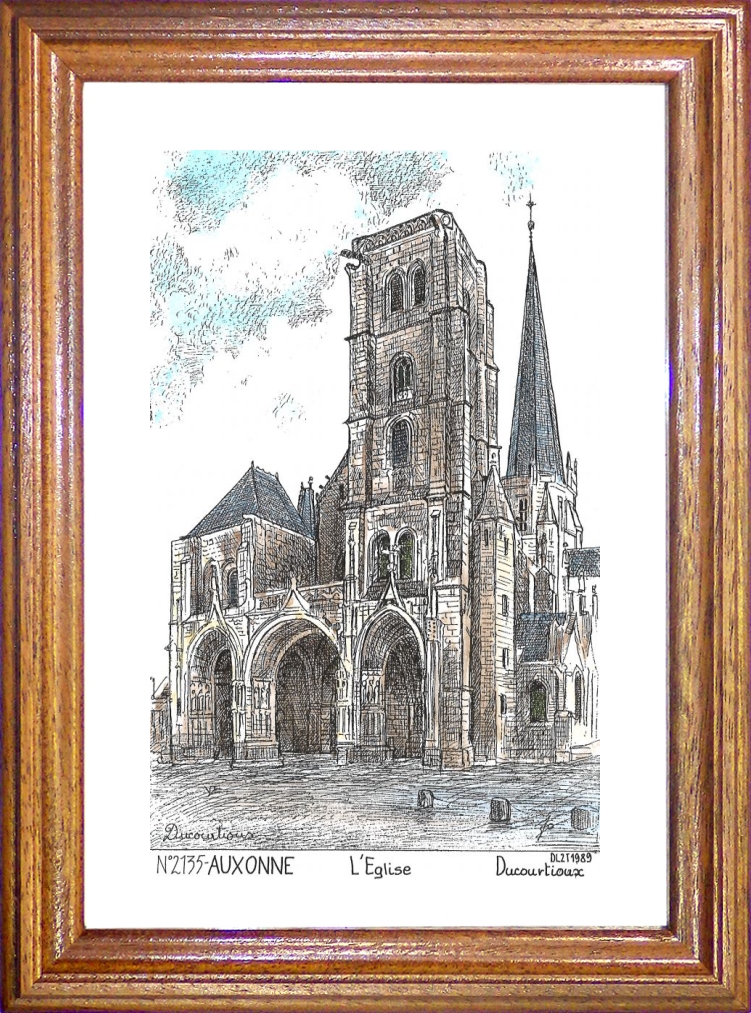 N 21035 - AUXONNE - l glise