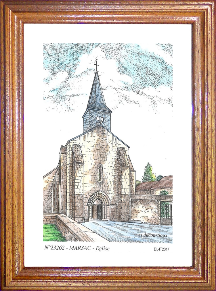 N 23262 - MARSAC - glise