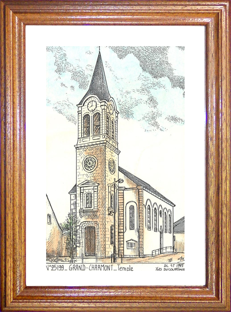 N 25199 - GRAND CHARMONT - temple