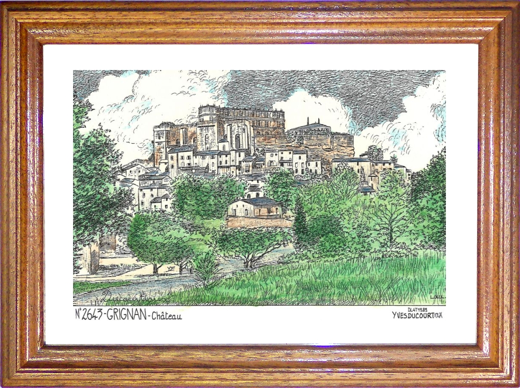 N 26043 - GRIGNAN - château