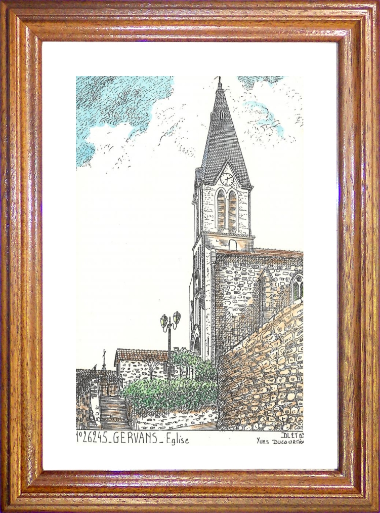 N 26245 - GERVANS - église