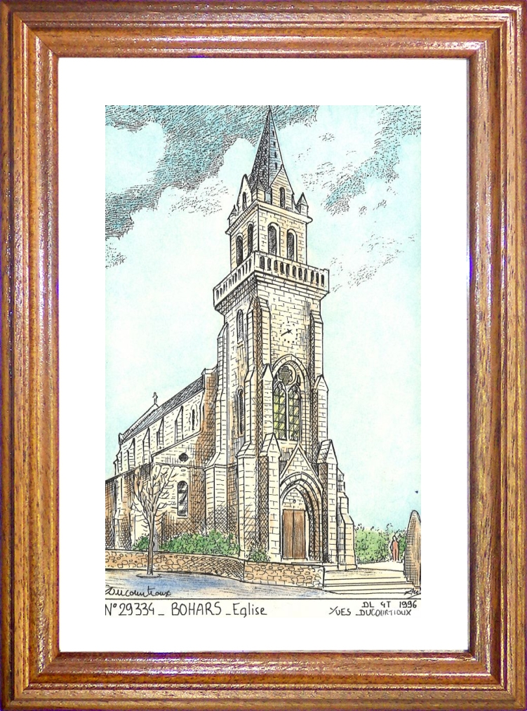 N 29334 - BOHARS - église