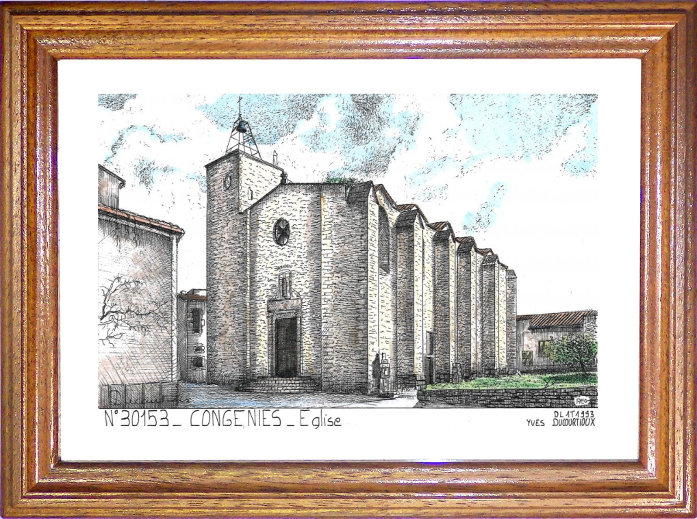 N 30153 - CONGENIES - église