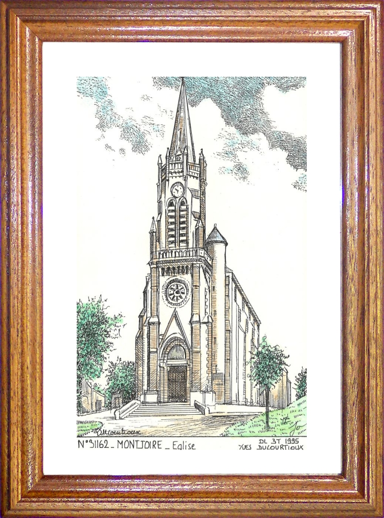 N 31162 - MONTJOIRE - église