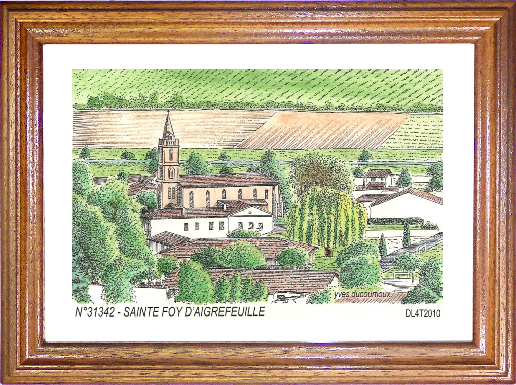 N 31342 - STE FOY D AIGREFEUILLE - vue