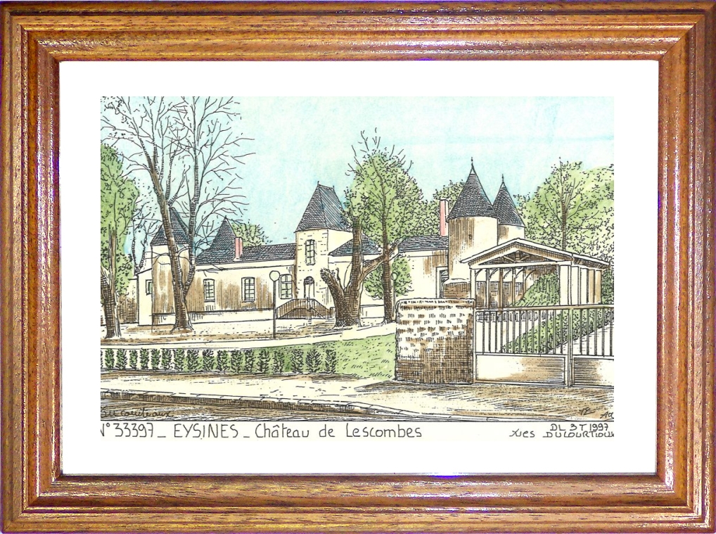 N 33397 - EYSINES - château de lescombes