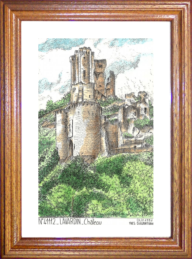 N 41112 - LAVARDIN - château