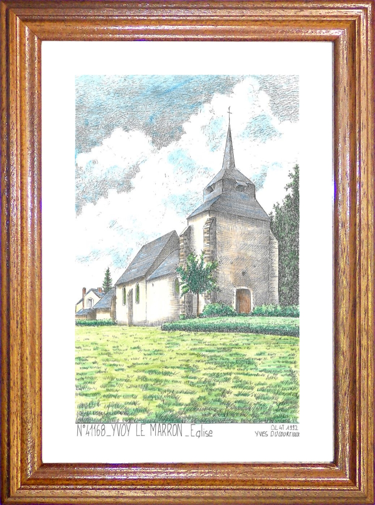 N 41168 - YVOY LE MARRON - église