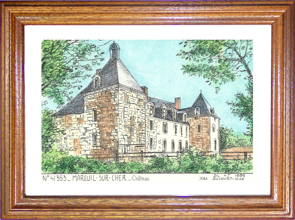 N 41353 - MAREUIL SUR CHER - château
