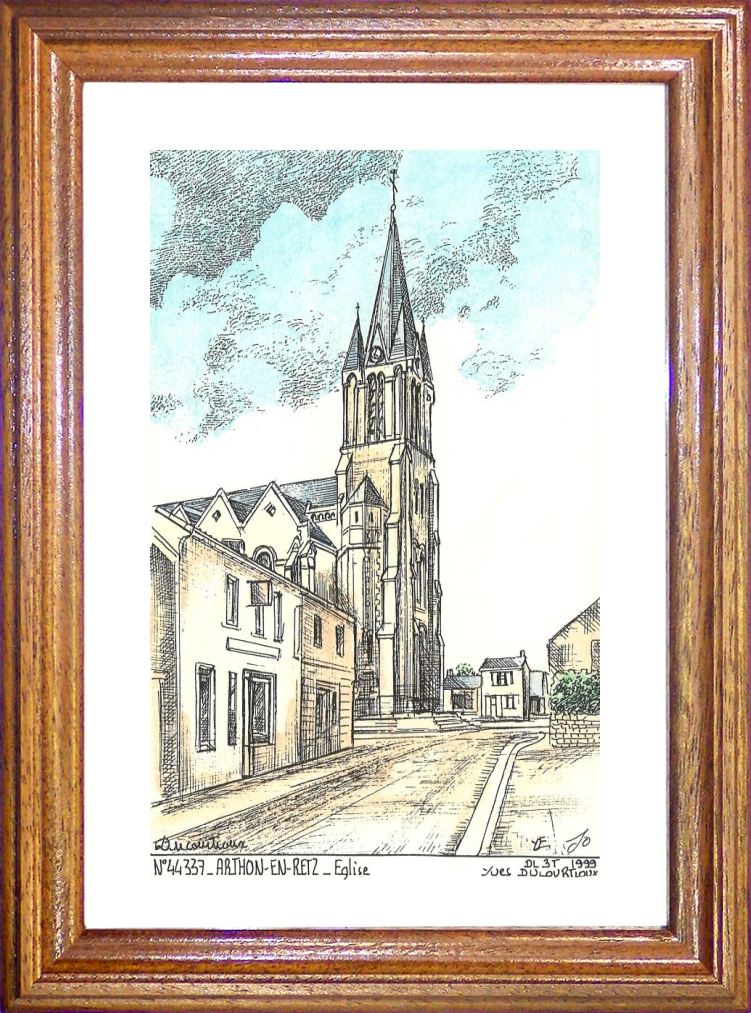 N 44337 - ARTHON EN RETZ - glise