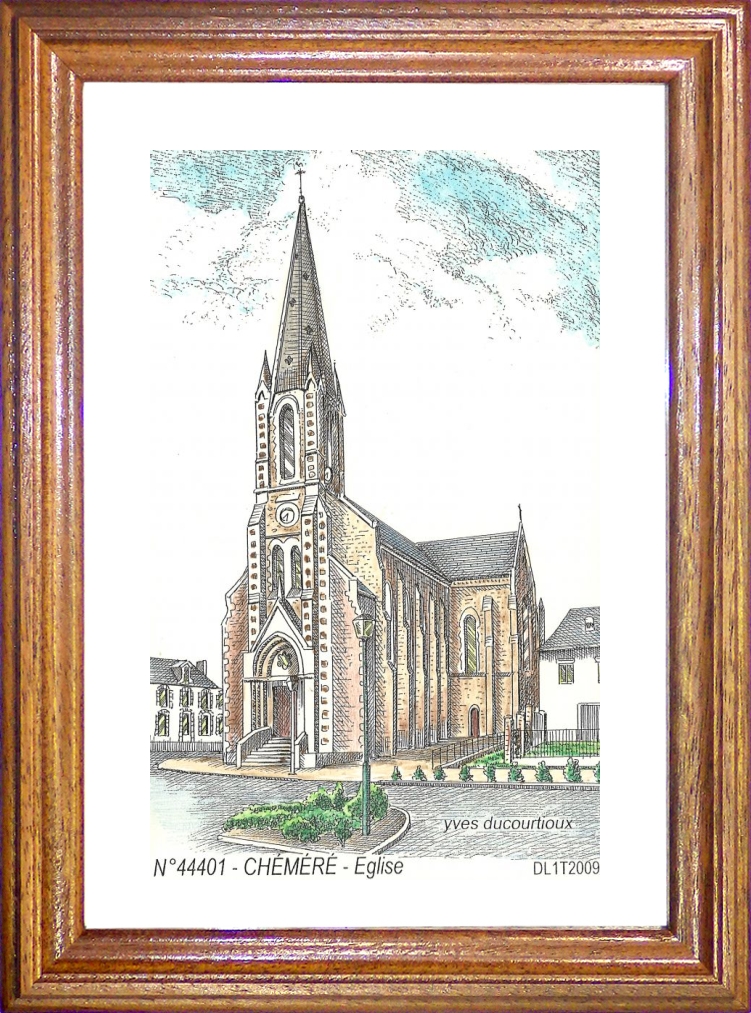 N 44401 - CHEMERE - église